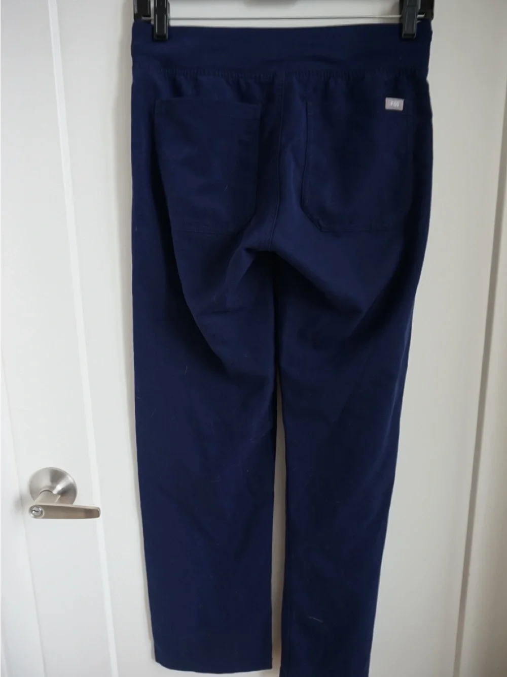 Figs Navy Drawstring Women's Scrub Pants